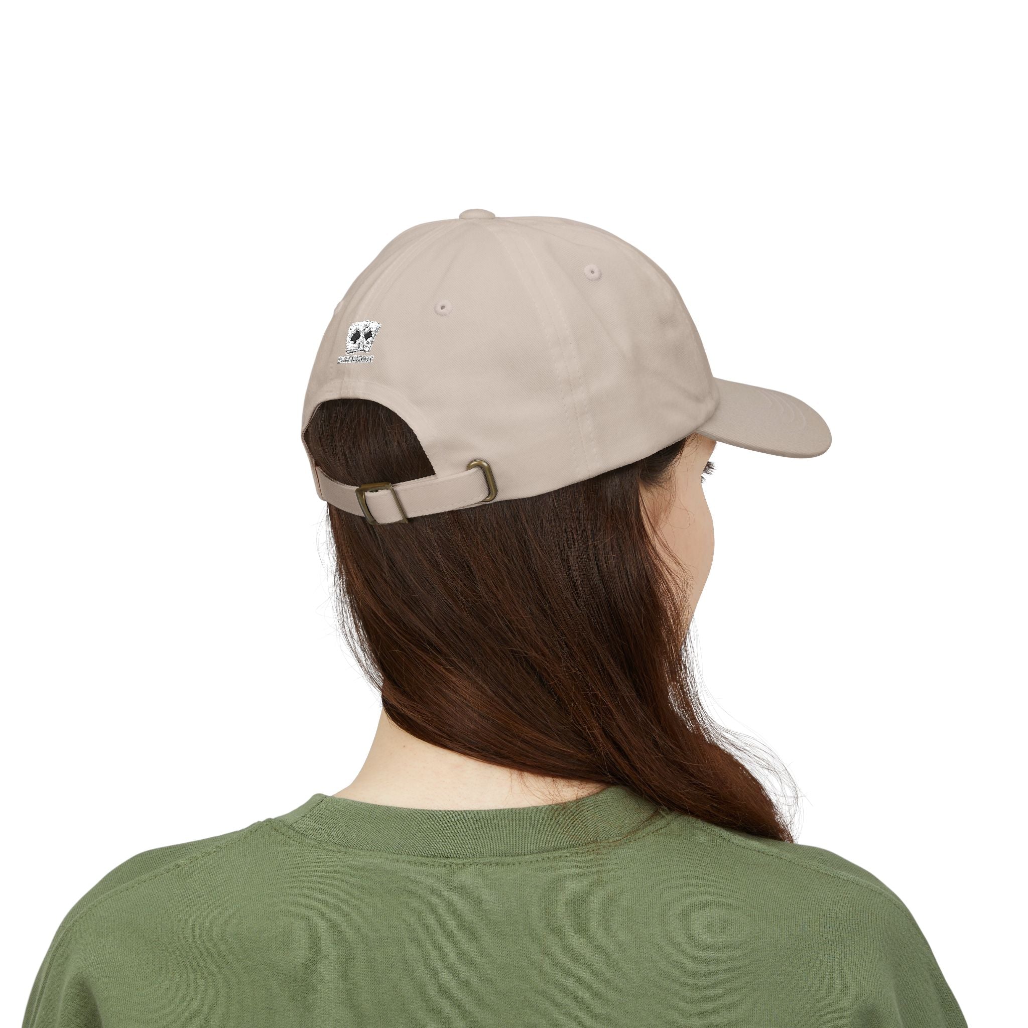 Poker Idiot Dad Cap – Diamond Logo / “DEGEN” Side Embroidery – Poker & Gambling Streetwear Hat