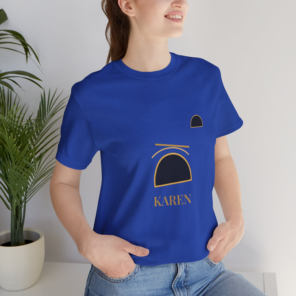 2XArcLine / ArcDome "Karen Minimalist Name Tee"