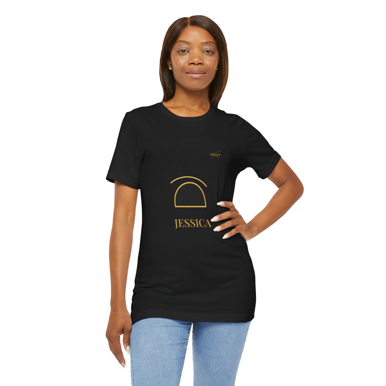 2XArcLine Minimalist  'Jessica' Tee