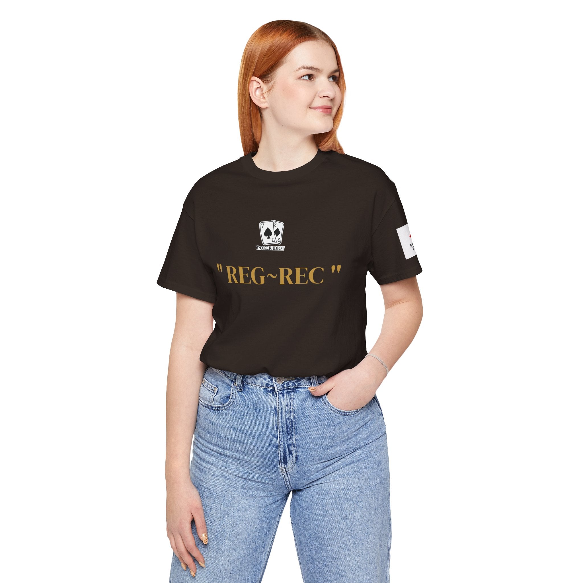 Poker Idiot “REG-REC” Tee — Poker Player Archetype Series