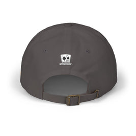 Poker Idiot Dad Cap – Diamond Logo / “DONKEY” Side Embroidery – Poker Humor Streetwear Hat