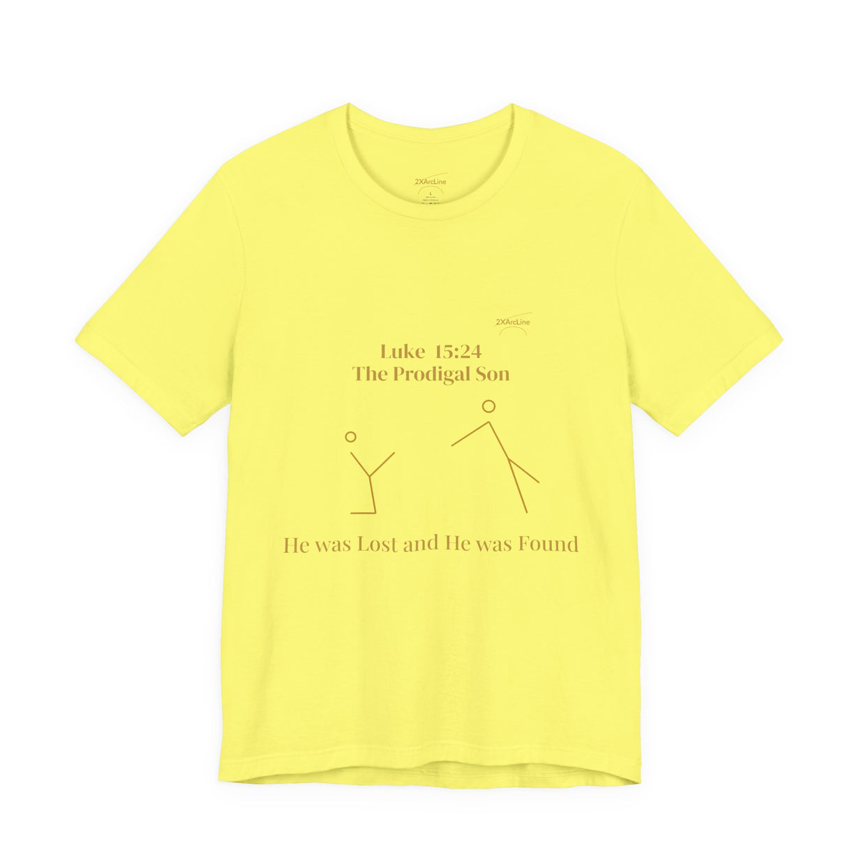 Luke 15:24 “Lost & Found” Tee/Bible Verse
