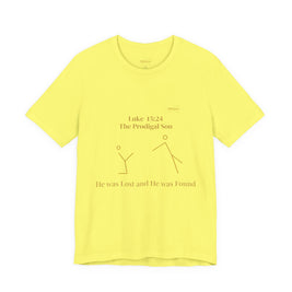Luke 15:24 “Lost & Found” Tee/Bible Verse