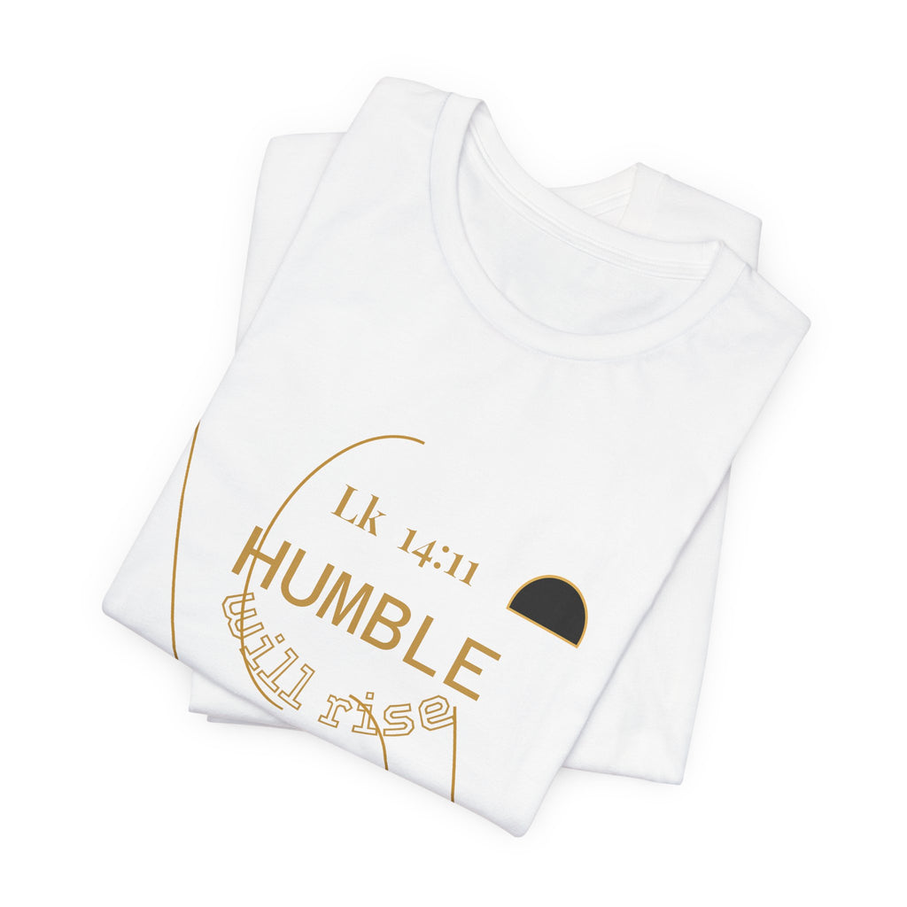 2XArcLine Luke 14:11 “Humble & Exalted” Tee/Bible verse