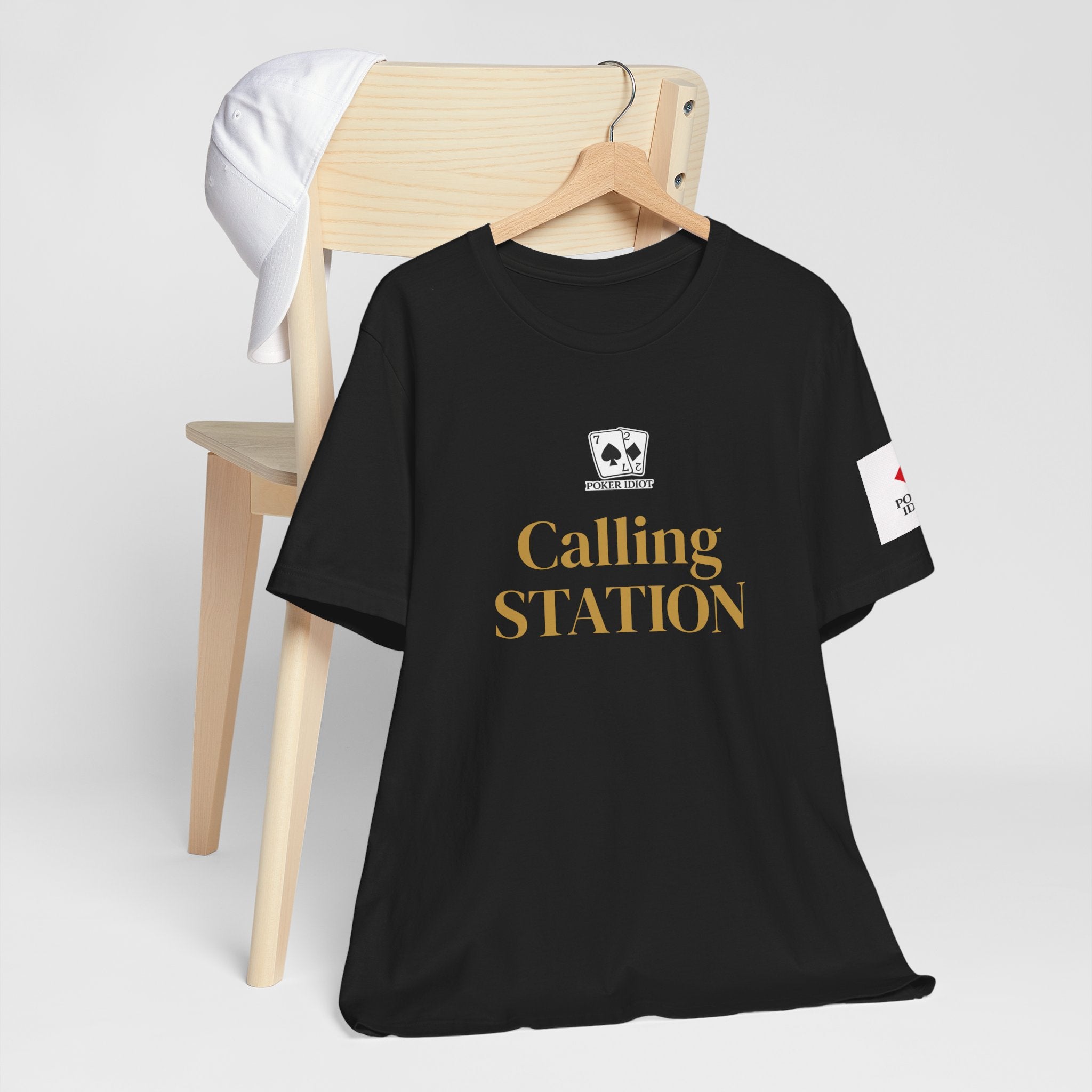 Poker Idiot “CALLING STATION” Tee — Poker Player Archetype Series