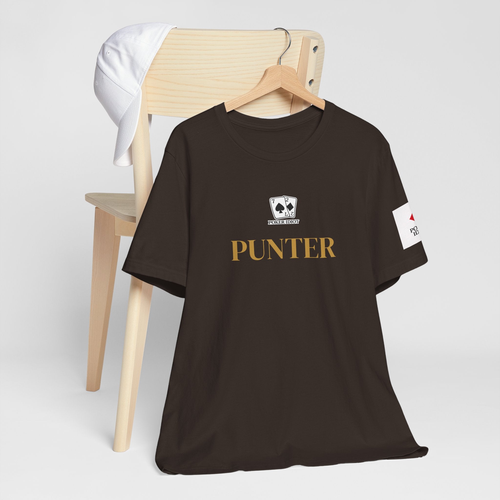 Poker Idiot “PUNTER” Tee — Poker Player Archetype Series