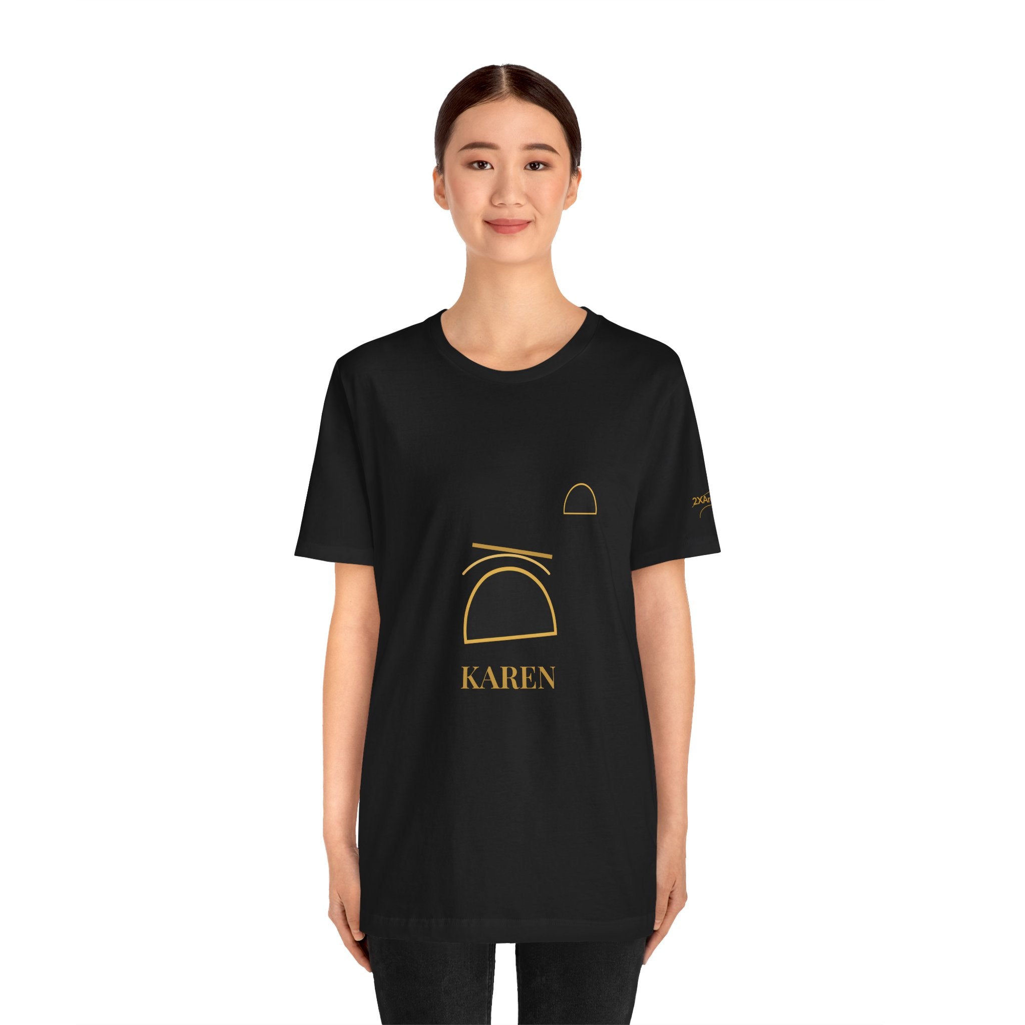 2XArcLine / ArcDome "Karen Minimalist Name Tee"