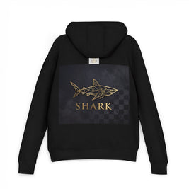 SHARK — Geometric Gold Poker Hoodie