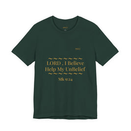 Mark 9:24 “Help My Unbelief” Tee/Bible verse
