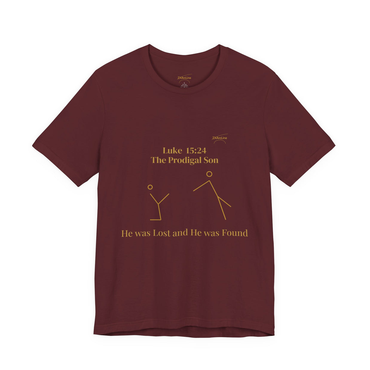 Luke 15:24 “Lost & Found” Tee/Bible Verse