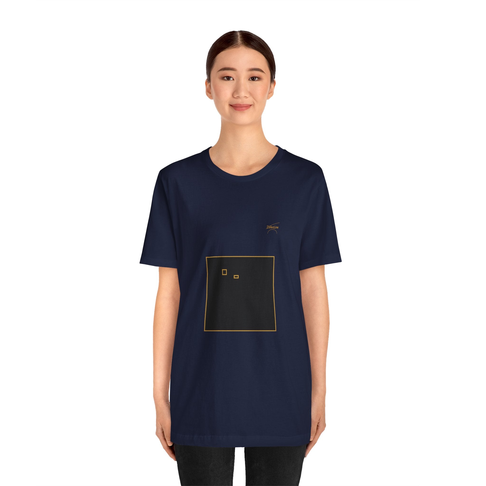 2XArcLine-Square/Geometry Tee
