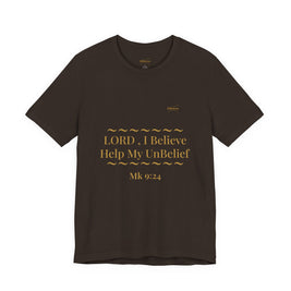 Mark 9:24 “Help My Unbelief” Tee/Bible verse