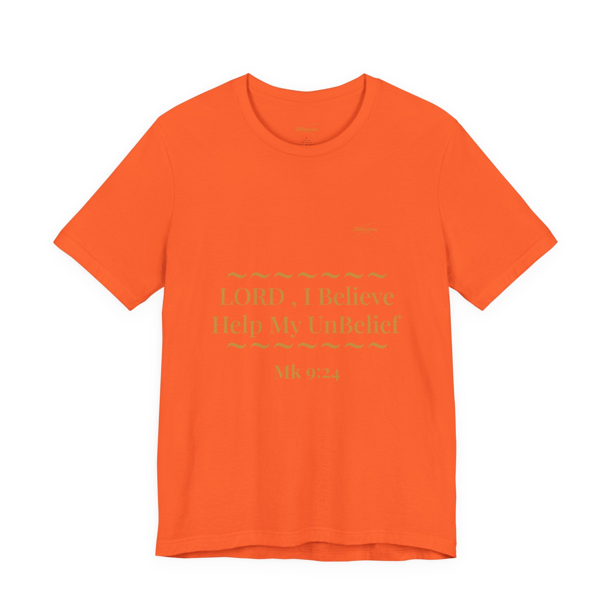 Mark 9:24 “Help My Unbelief” Tee/Bible verse
