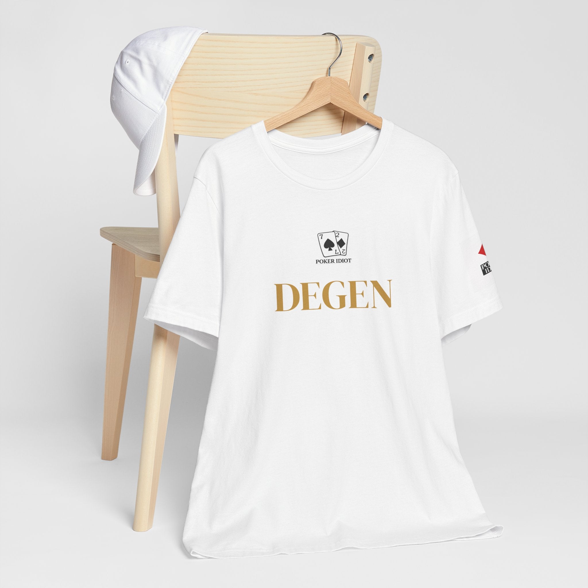 Poker Idiot “DEGEN” Tee — Poker Player Archetype Series