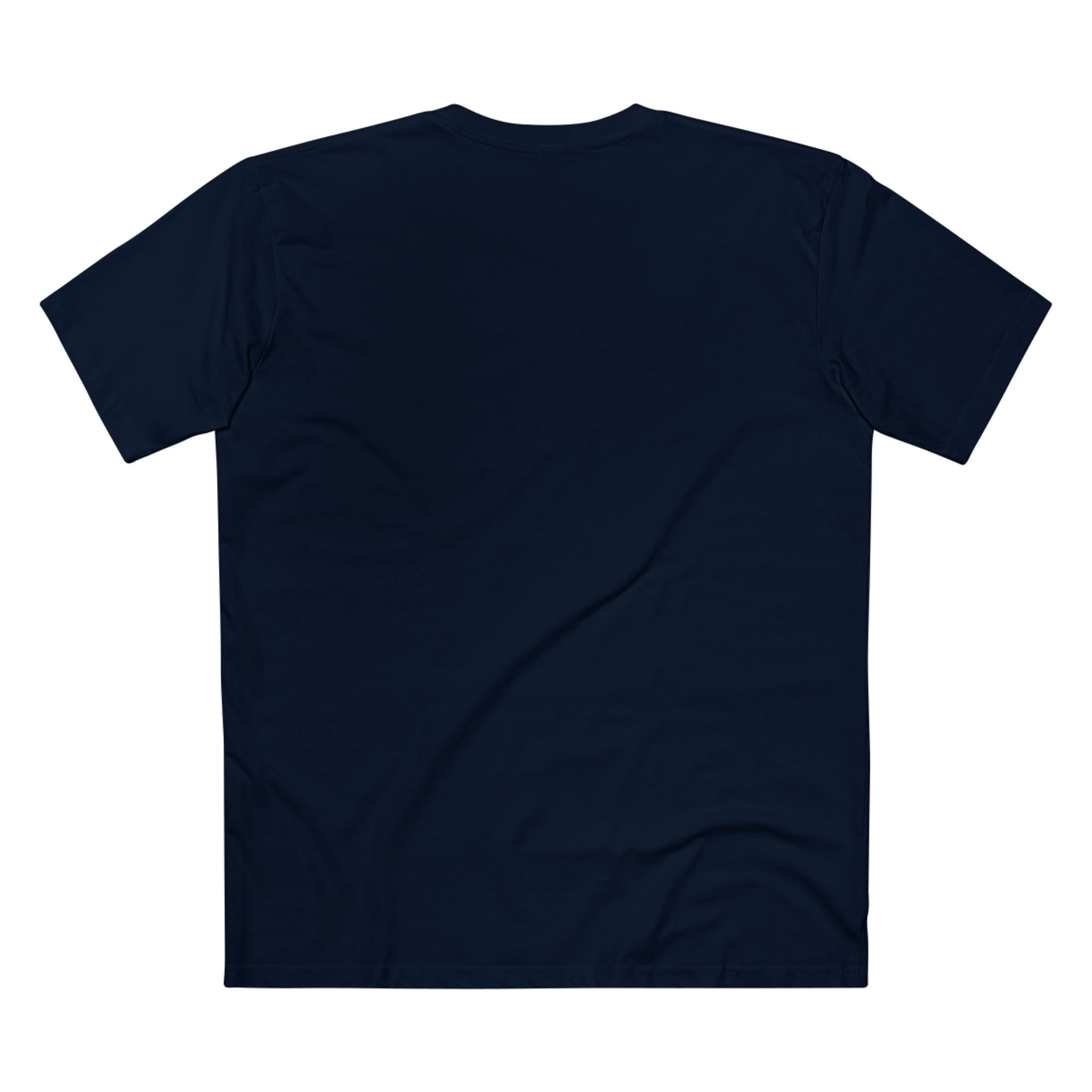 Choppelganger Logo Tee — Minimalist Black & Gold Graphic T-Shirt