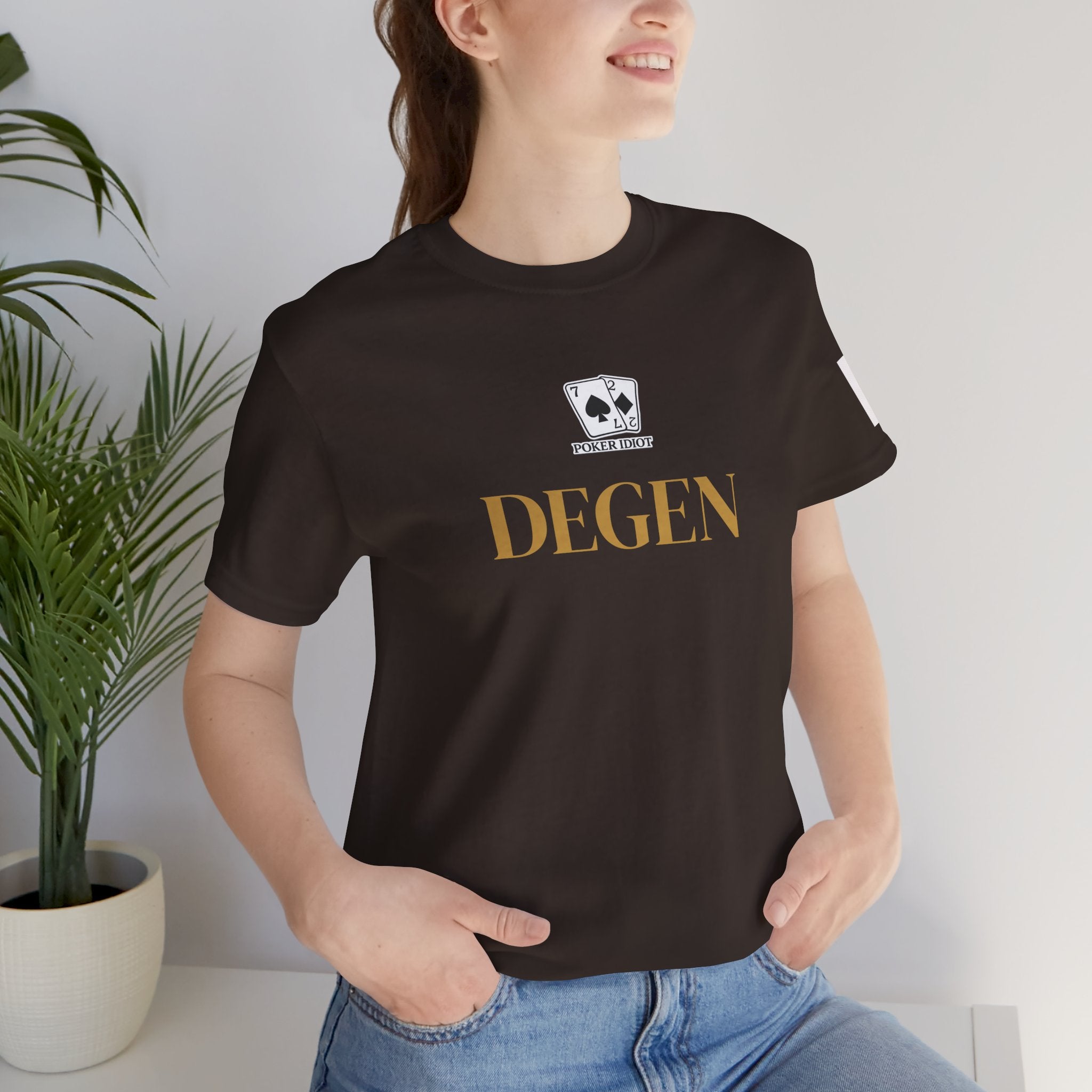 Poker Idiot “DEGEN” Tee — Poker Player Archetype Series