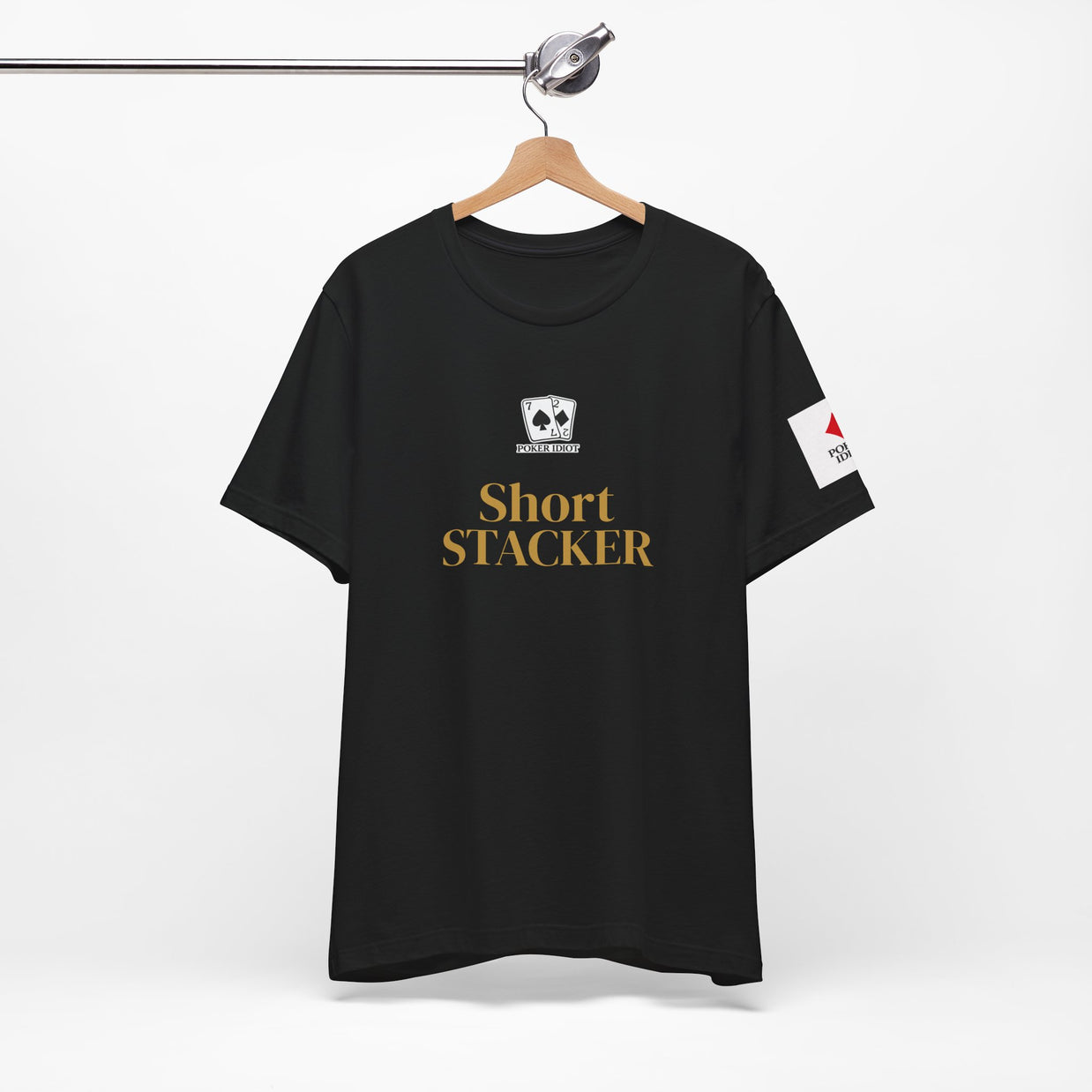 Poker Idiot “SHORT STACKER” Tee — Poker Player Archetype Series