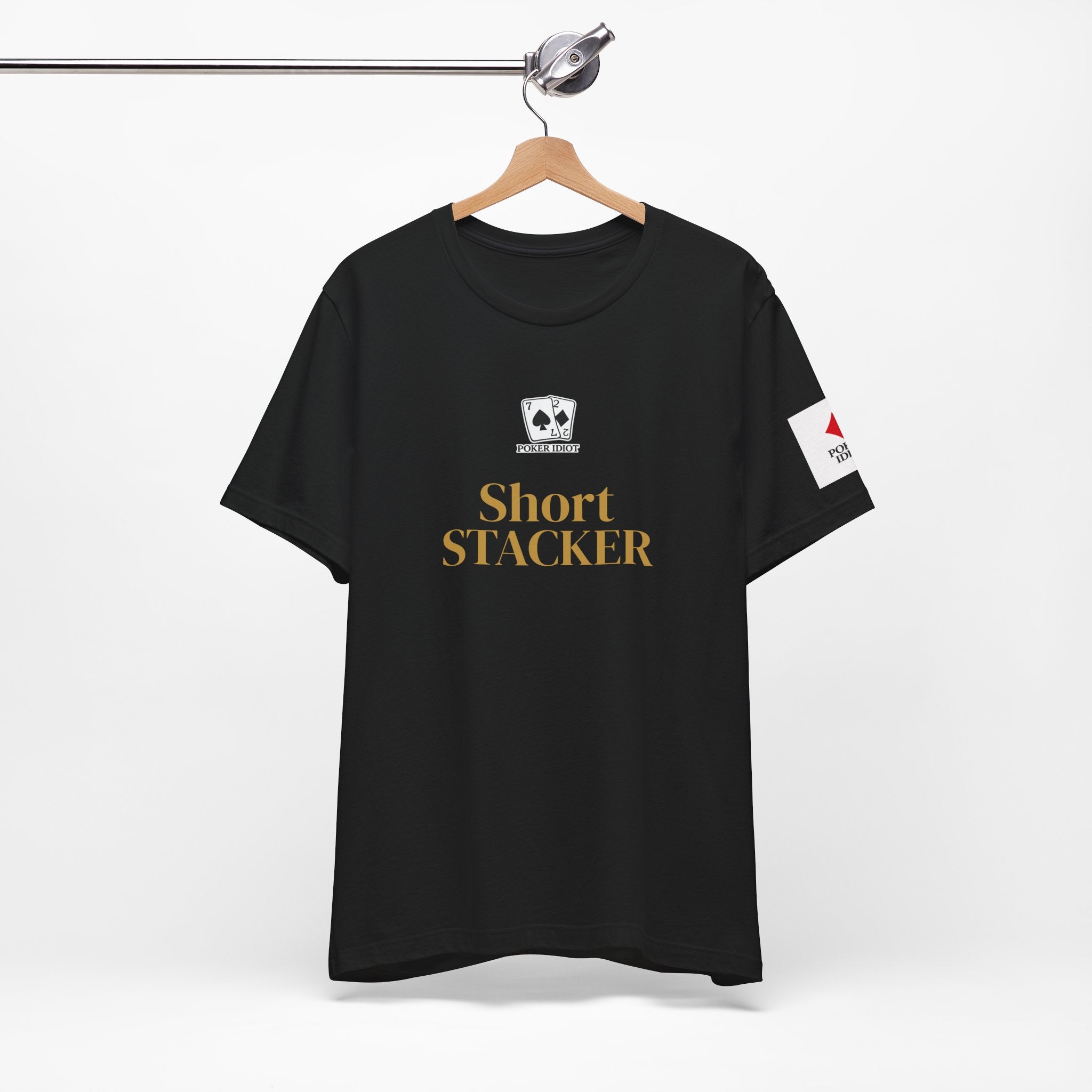 Poker Idiot “SHORT STACKER” Tee — Poker Player Archetype Series