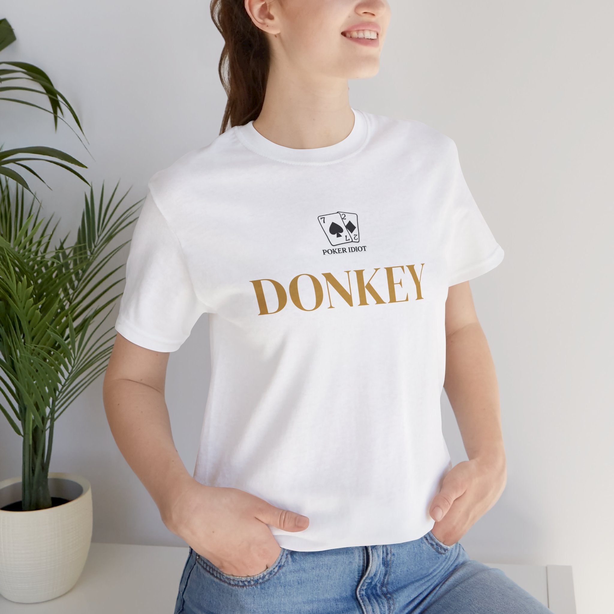 Poker Idiot “DONKEY” Tee — Poker Player Archetype Series