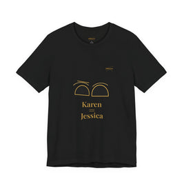 2XArcLine Minimalist(Karen =Jessica) Tee