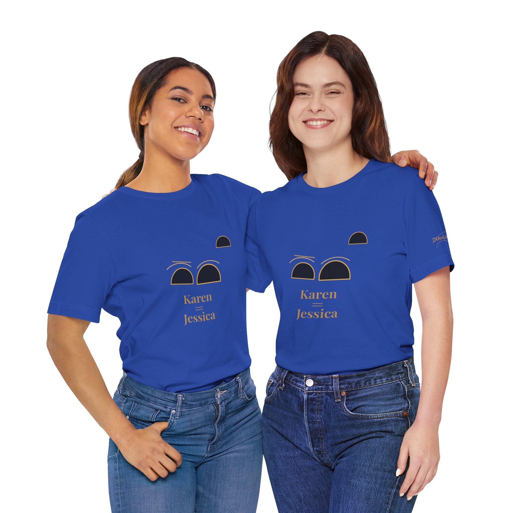 2XArcLine /ArcDome Minimalist(Karen =Jessica) Tee