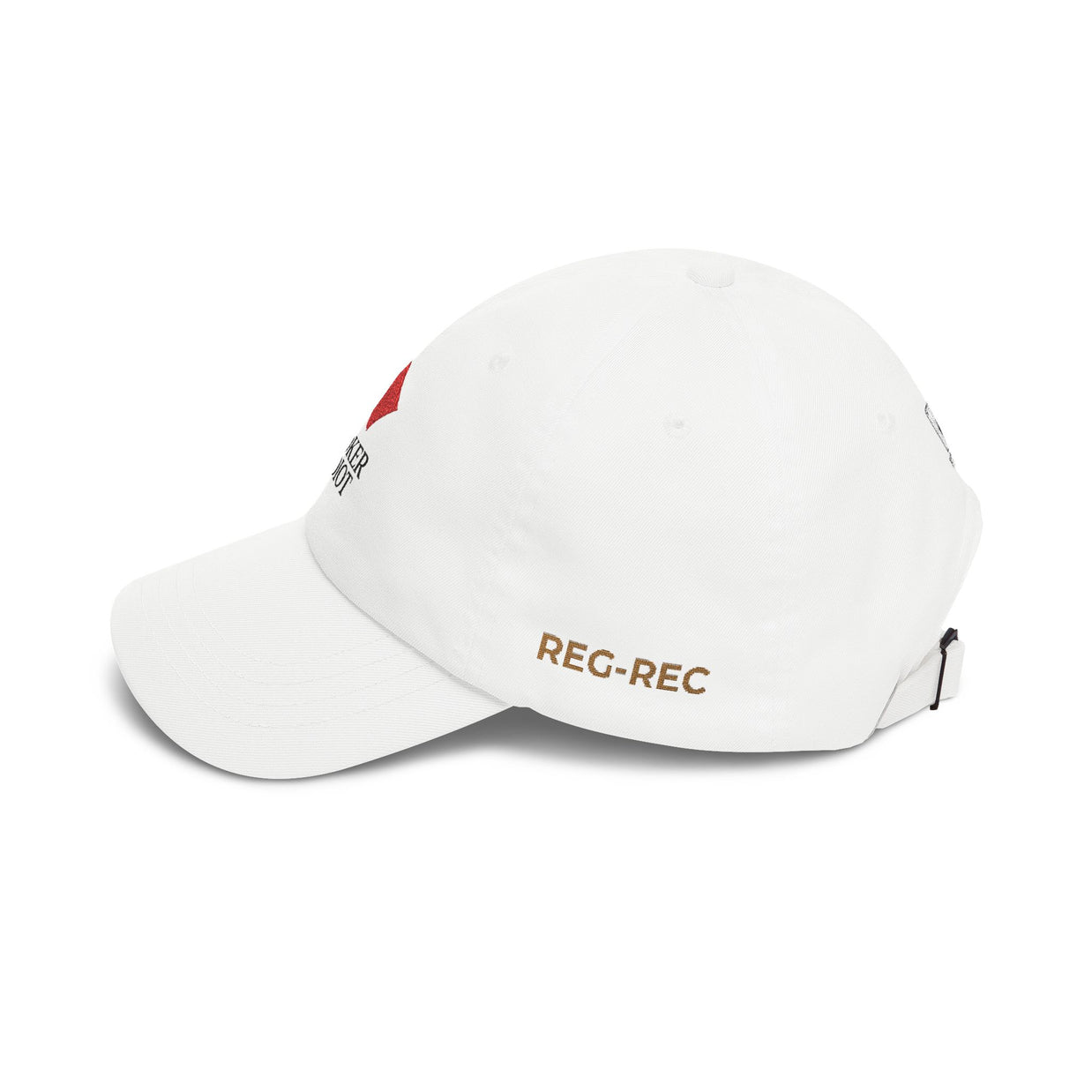 Poker Idiot Dad Cap – Diamond Logo / “REC-REC” Side Embroidery – Poker Insider Streetwear Hat