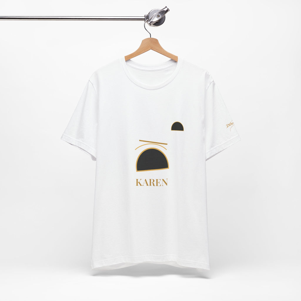 2XArcLine / ArcDome "Karen Minimalist Name Tee"