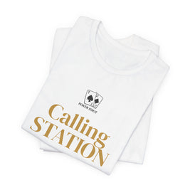 Poker Idiot “CALLING STATION” Tee — Poker Player Archetype Series