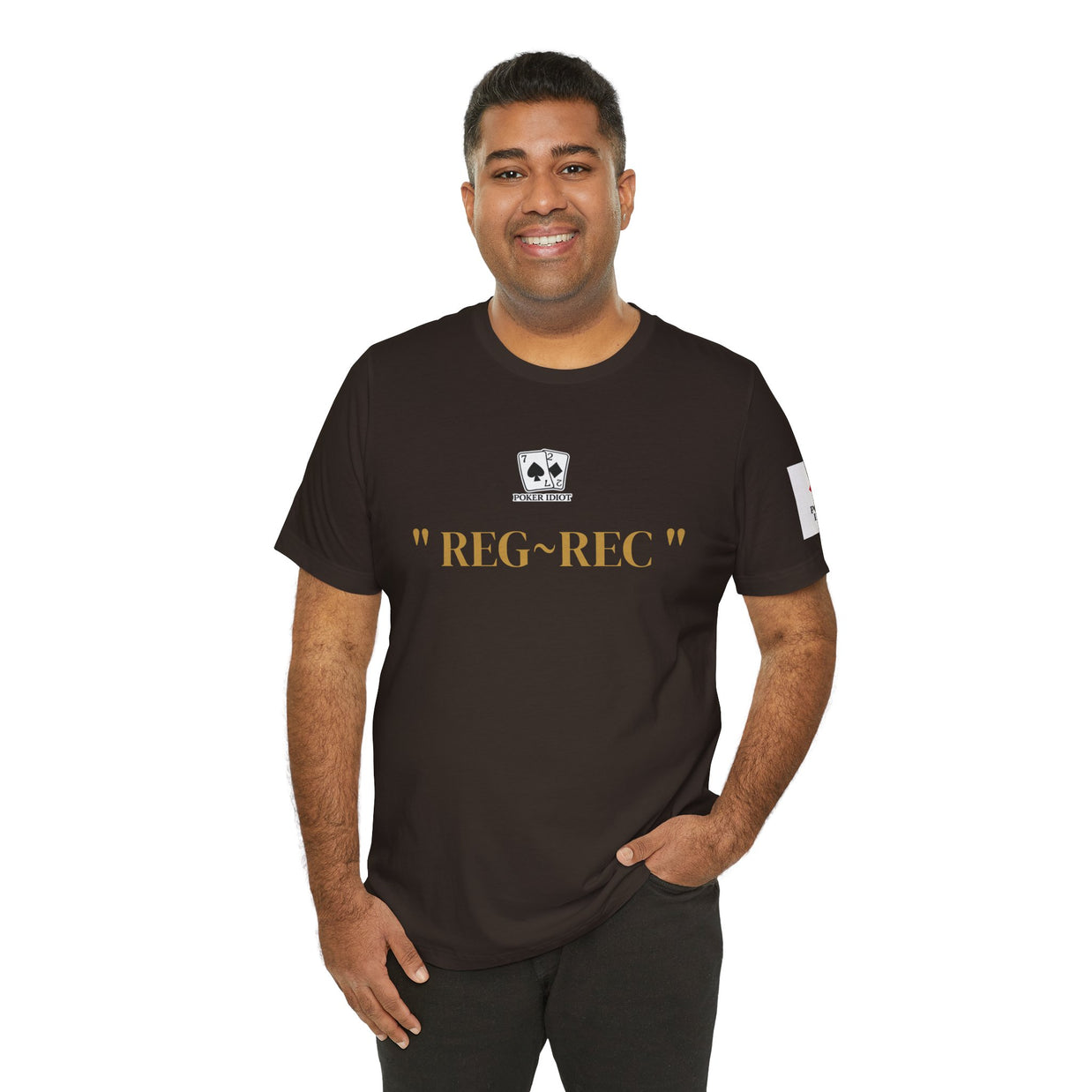Poker Idiot “REG-REC” Tee — Poker Player Archetype Series