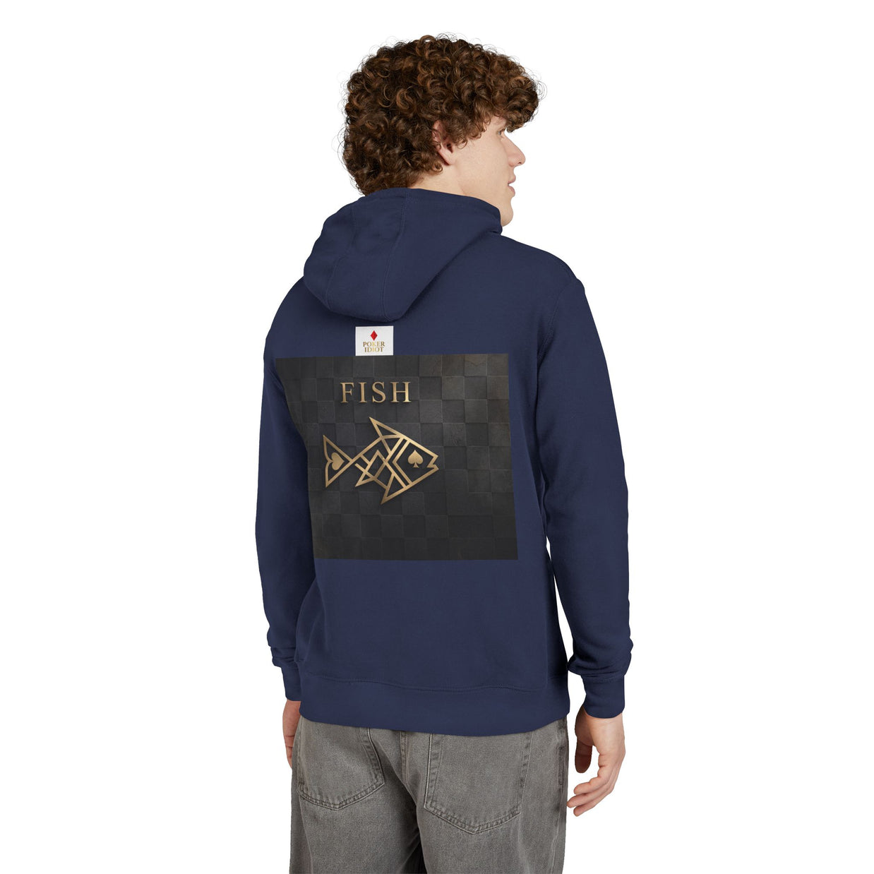 FISH — Poker Idiot Geometric Hoodie