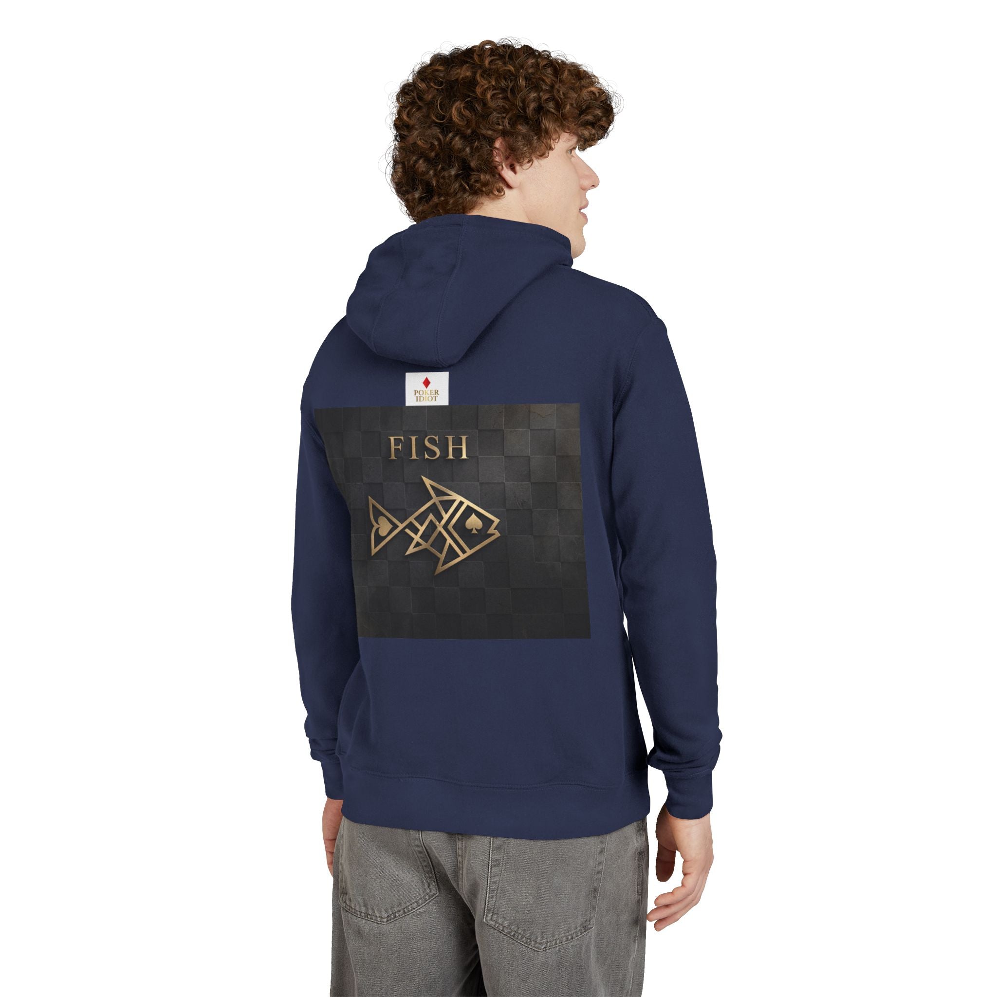FISH — Poker Idiot Geometric Hoodie