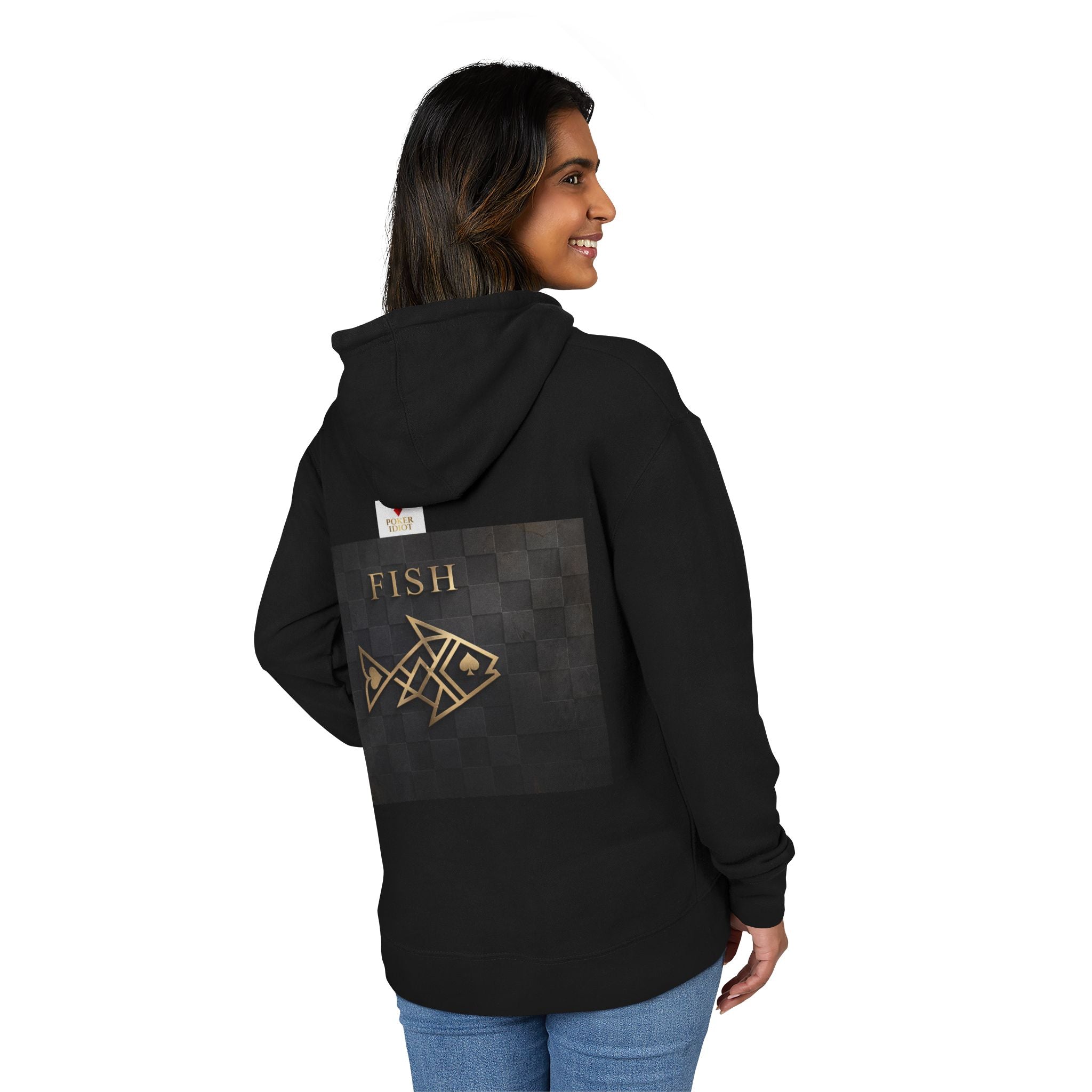 FISH — Poker Idiot Geometric Hoodie