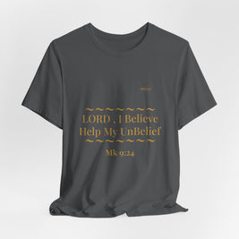 Mark 9:24 “Help My Unbelief” Tee/Bible verse