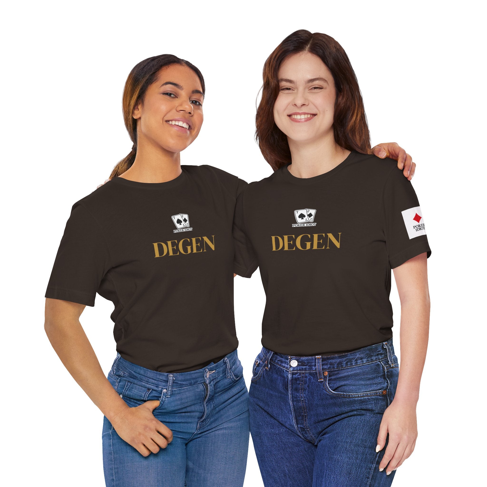 Poker Idiot “DEGEN” Tee — Poker Player Archetype Series