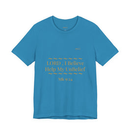 Mark 9:24 “Help My Unbelief” Tee/Bible verse