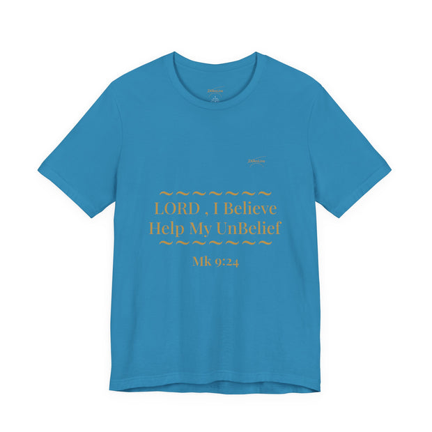 Mark 9:24 “Help My Unbelief” Tee/Bible verse