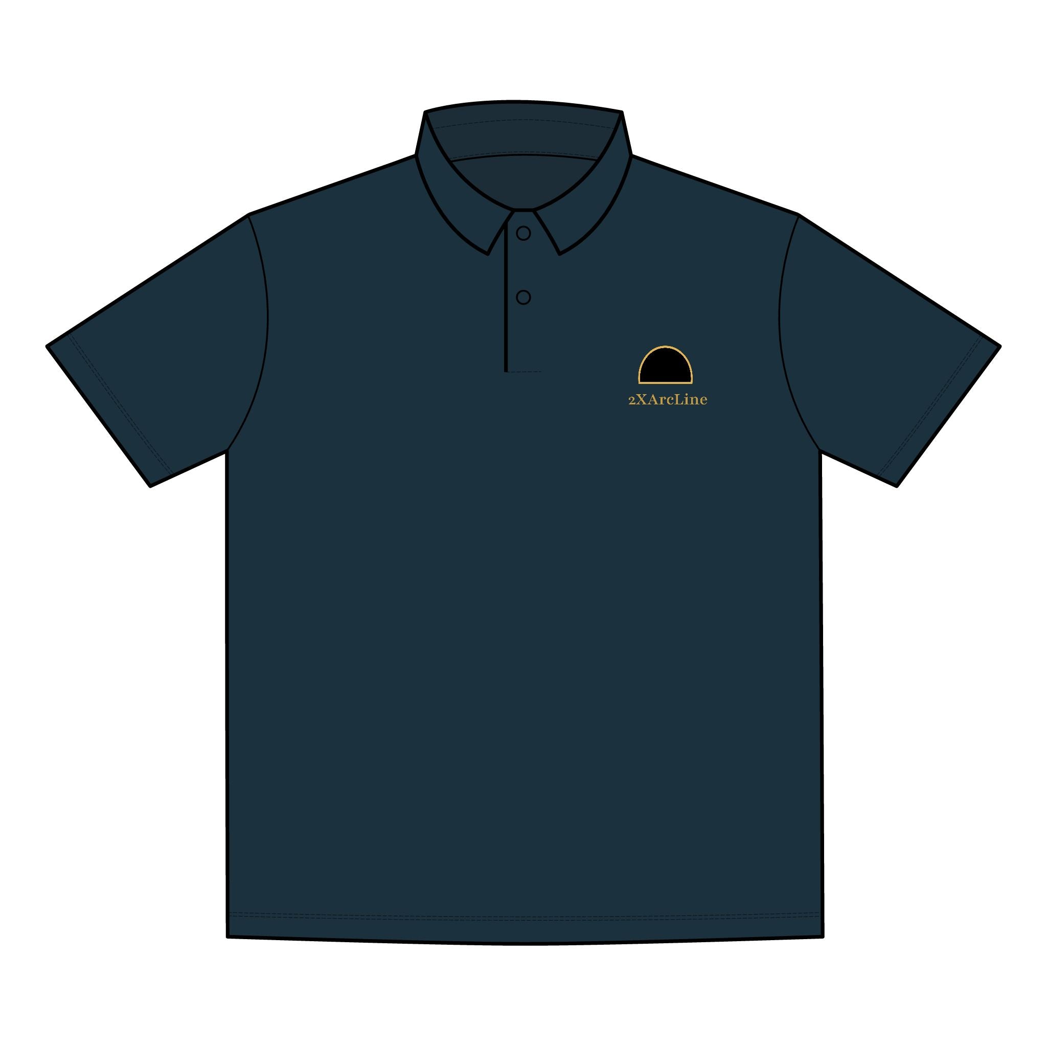 2XArcLine ArcDome Men’s Polo