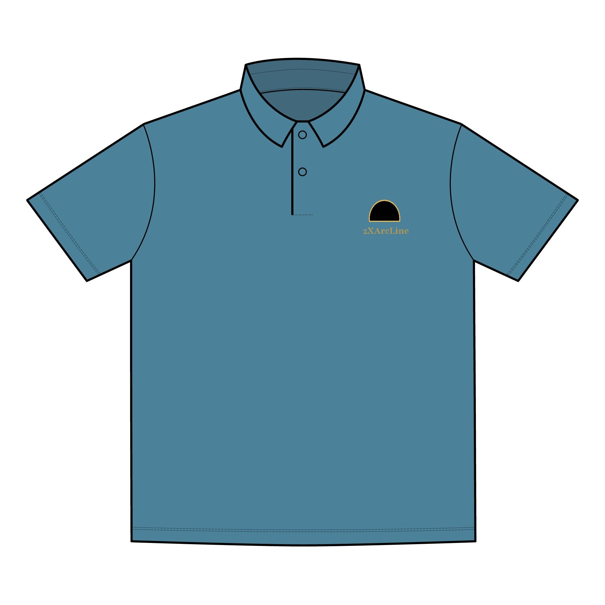 2XArcLine ArcDome Men’s Polo