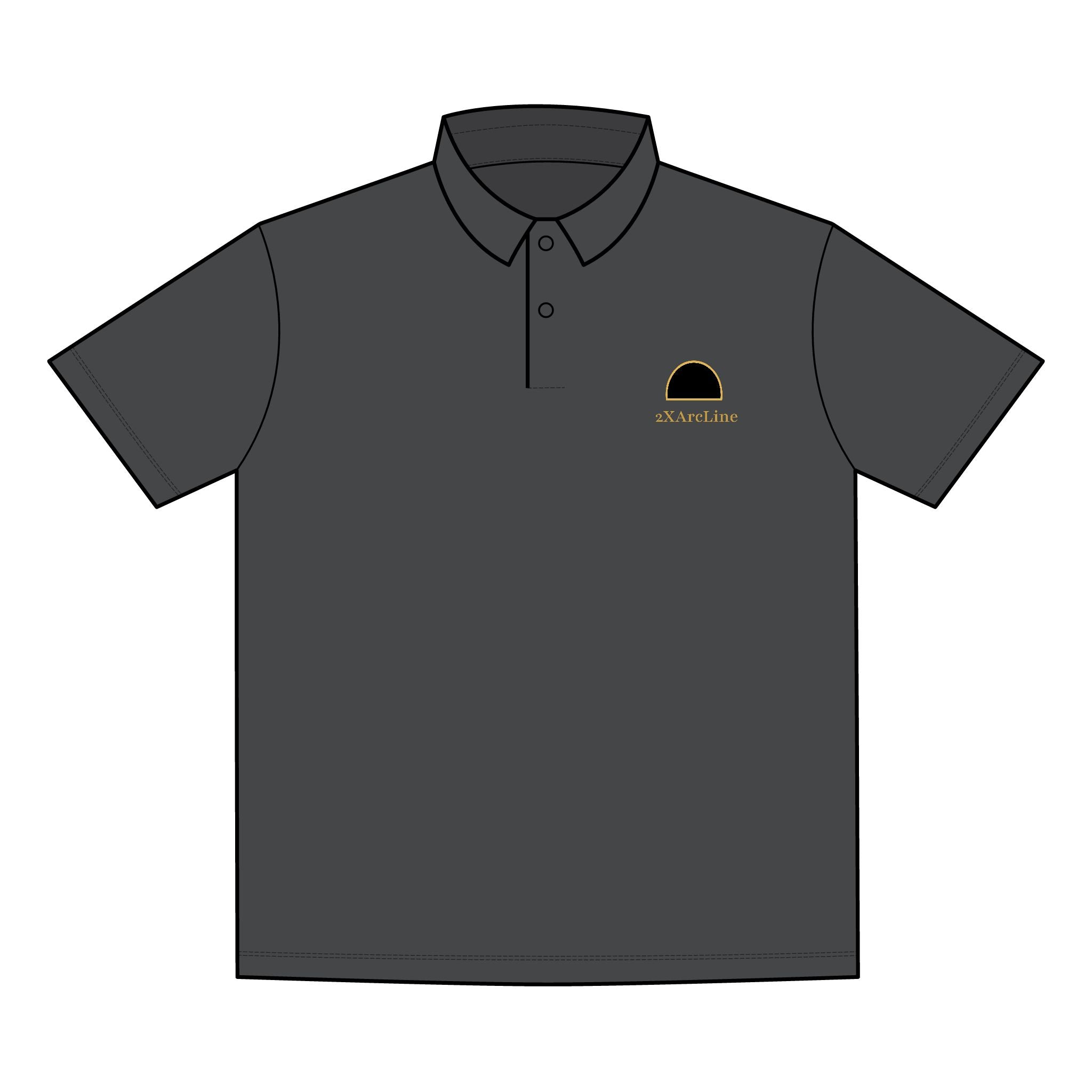 2XArcLine ArcDome Men’s Polo