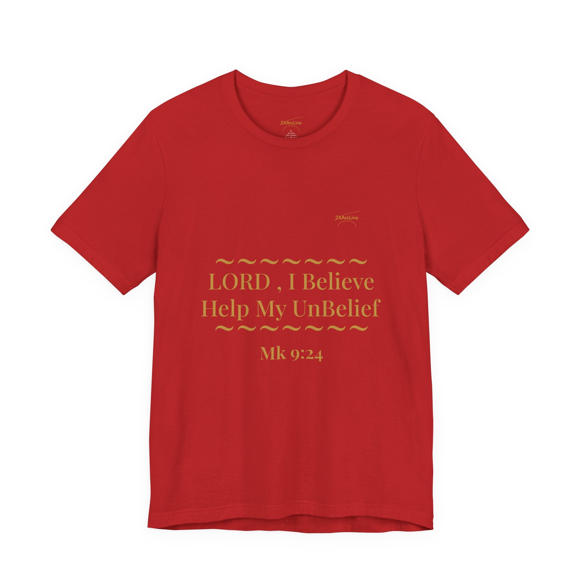 Mark 9:24 “Help My Unbelief” Tee/Bible verse